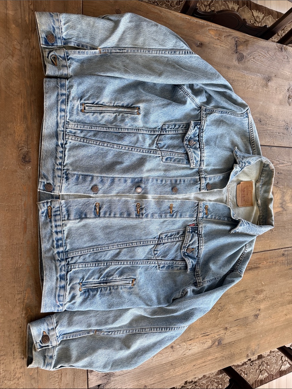 Levi's Light Blue Denim Jacket - Men LARGE